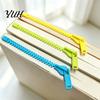Page Bookmark Long Zipper for Thick Book, Plastic 3D Book Decorative Marker Reading Men & Women, Accessory