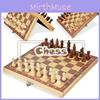 Luxurious Wooden Chess Set Featuring Premium Folding Chessboard And Elegant Pieces