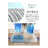 Carari Face Towel Microfiber with 4x Water Absorption Power Earth Blue Set of 3 Quickly Absorbs Water Between the Fibers Quick Drying Marshmallow