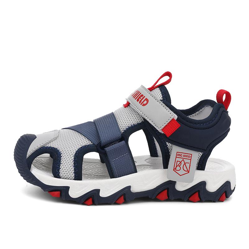 28-39 Summer Kids Closed Toe Collision Prevention Girls Sandals Sports Shoes Boys Sandals Flip-Flops