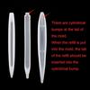 Silicone World DIY Ballpoint Pen Silicone Molds Crystal Drop Glue Resin Mold Pen Core Homemade Stationery Office Supplies Making