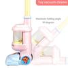 Kids Vacuum Cleaner Toy With Light Pretend Play Household House Cleaning Toys for Children Toddler Girls Boys Birthday Gift