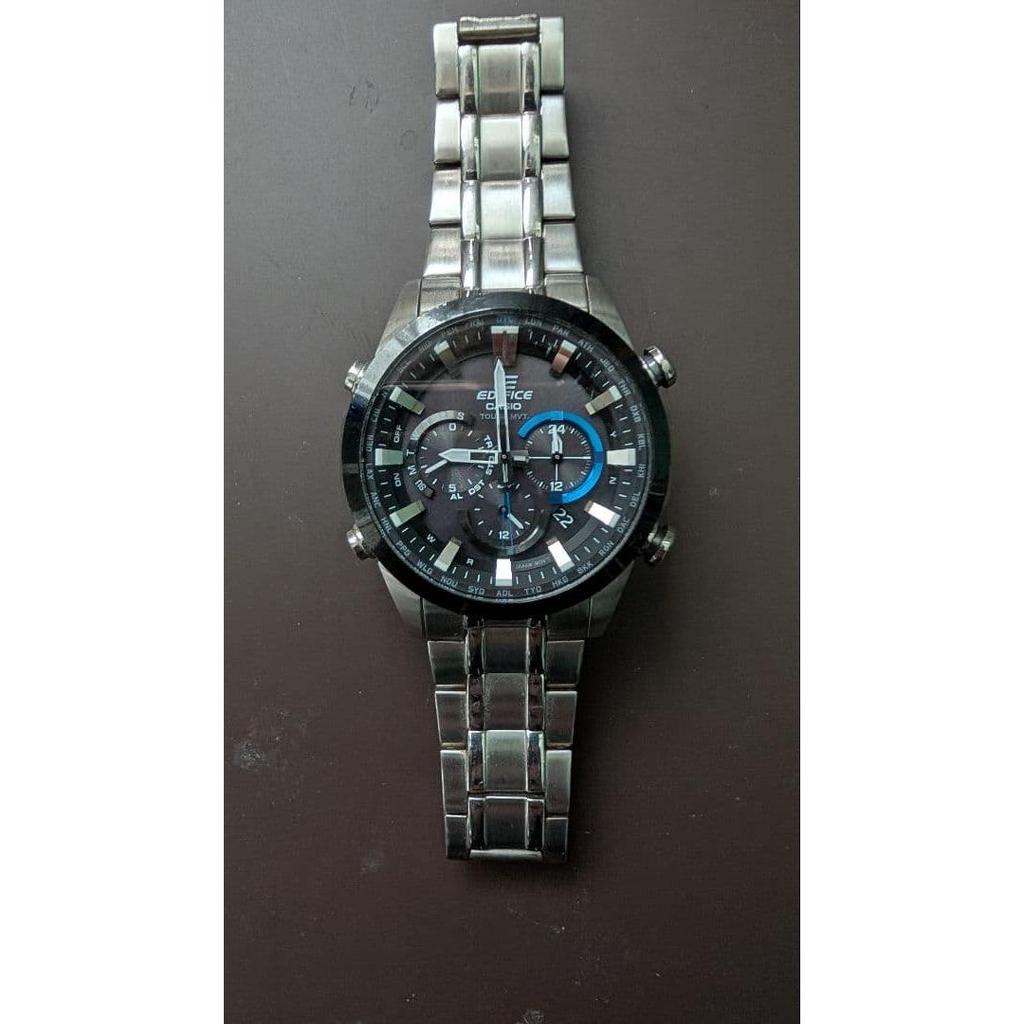 Used CASIO EDIFICE radio solar watch body