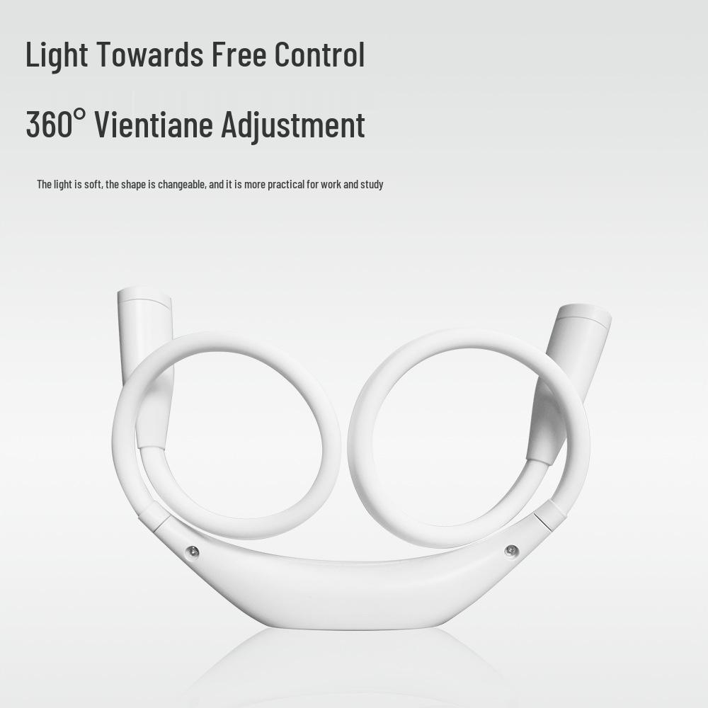 USB-wiederaufladbare LED-Nackenleuchte: Tragbare Lesebrille und Augenschutz für Schüler, ideal zum Joggen bei Nacht, für Outdoor-Aktivitäten und mehr