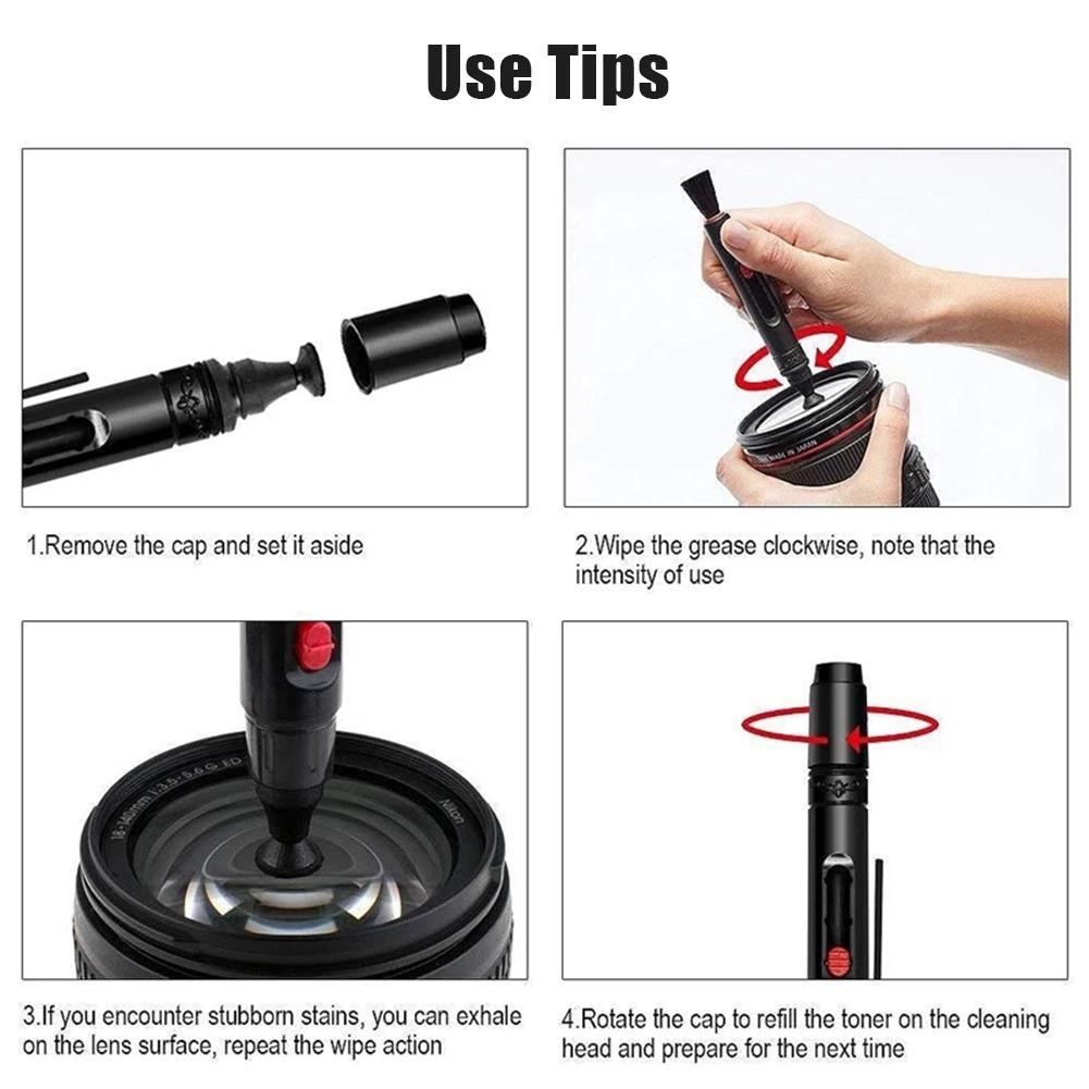 DSLR Lens Camera Cleaner Kit Digital Camera Sensor Cleaning Kit SLR DV Cameras Clean Set for Sony Fujifilm Nikon Canon