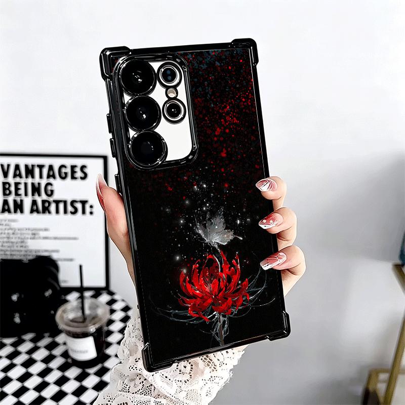 Heaven Official's Blessing Anime Plating Phone Case For Samsung Galaxy S24 S25 FE S26 Edge S23 Ultra S22 S21 Plus S20 Anti-Fall