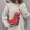 Chic PU Dinosaur Handbag Shoulder Bags Lightweight Crossbody Bag for Girls