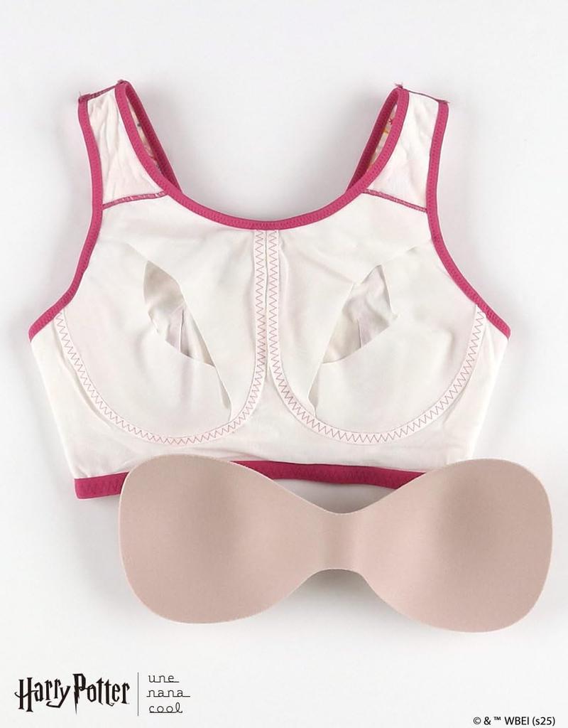 Nacht stützt Ihre Brust, während Sie bis zu großen Größen passen Potter JB3957 CR [Unnanacool] Bügelloser BH, Schlaf, 3L, [Harry-Kollaboration] Damen