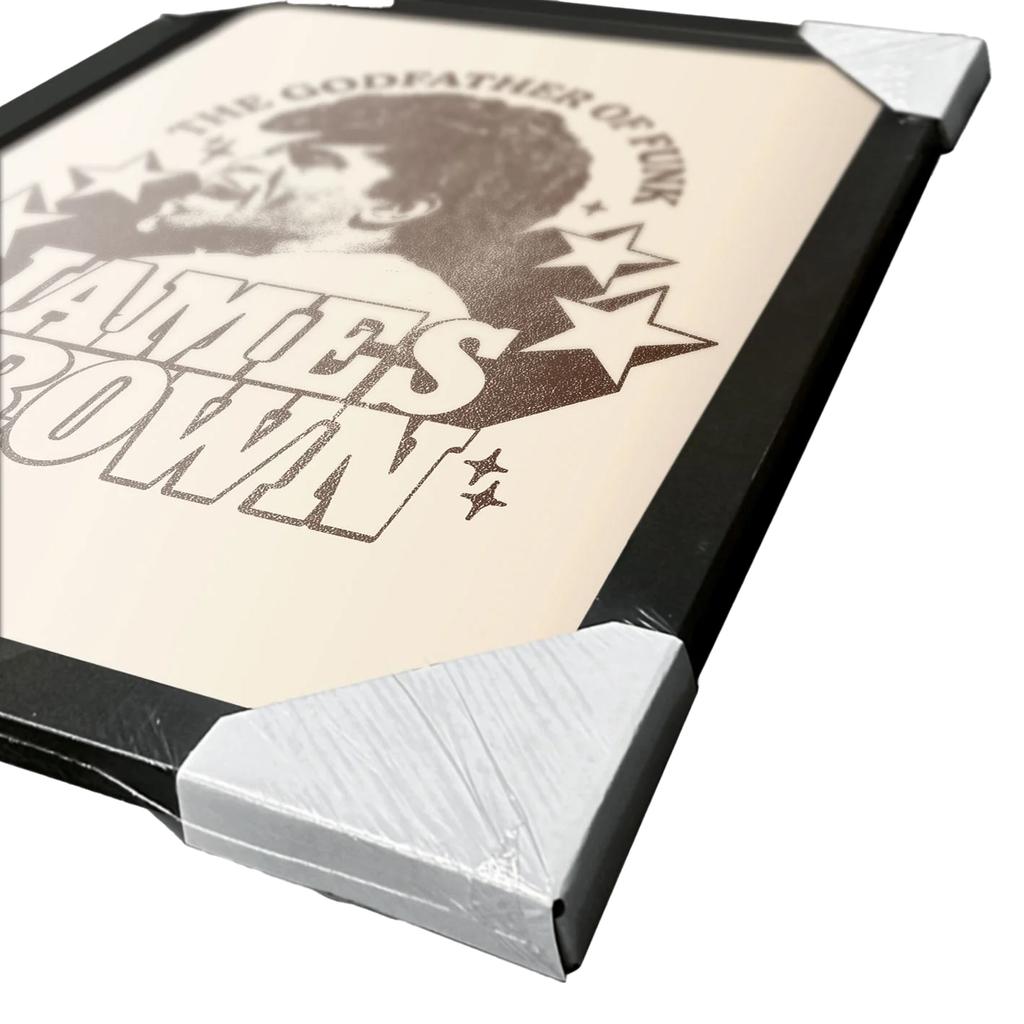 James Brown Godfather Framed Poster