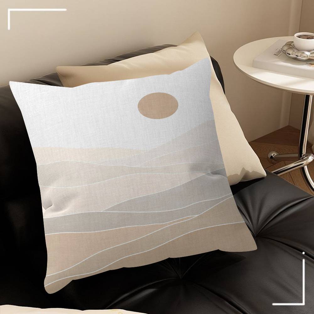 Abstract Boho Geometric Line Pillow Anime Pillow Sofa Bed Head Pillow Cover Cushion Cover Fashion