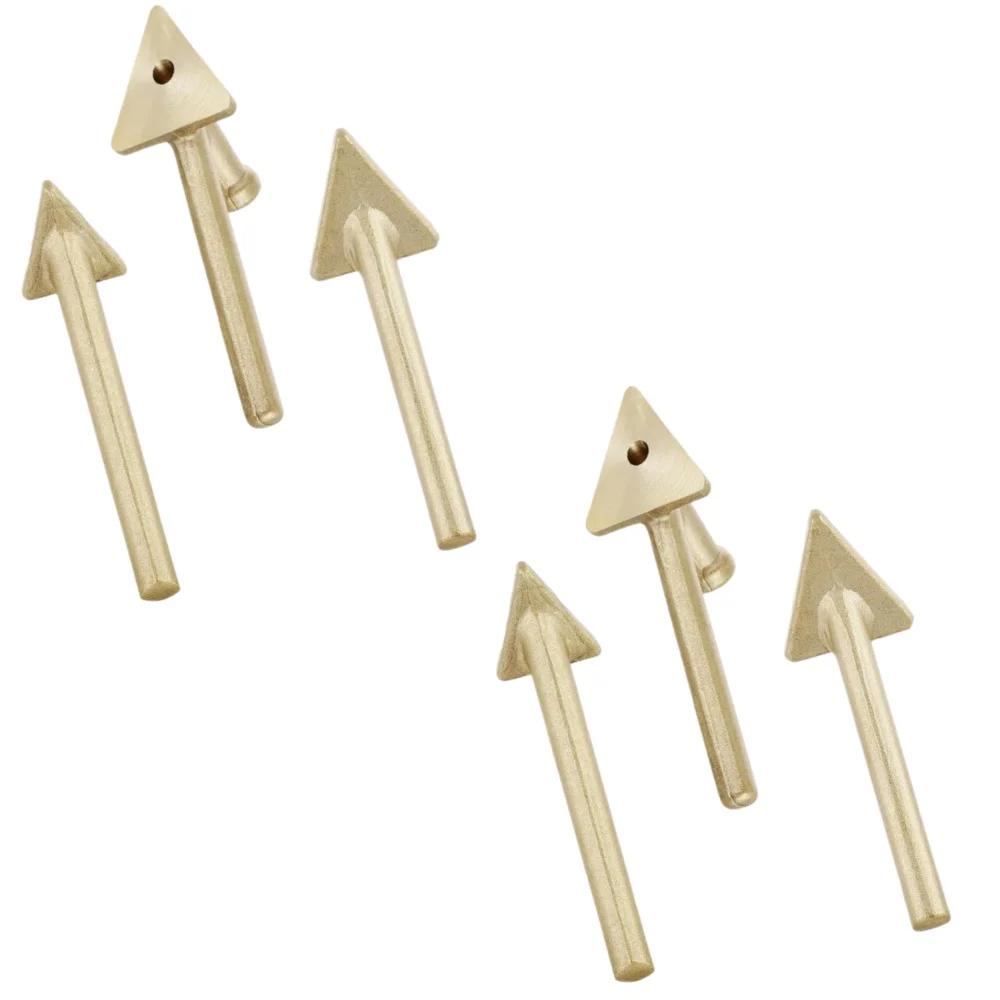 3/6pcs Soldering Iron Tips Set Copper Triangular Smoothing Head Replacement Tips for 80Watt Plastic Welder Repair Tool
