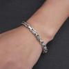 New Design Bracelet Stitching Rough Titanium Steel Rock Rock Punk Bracelet Hand