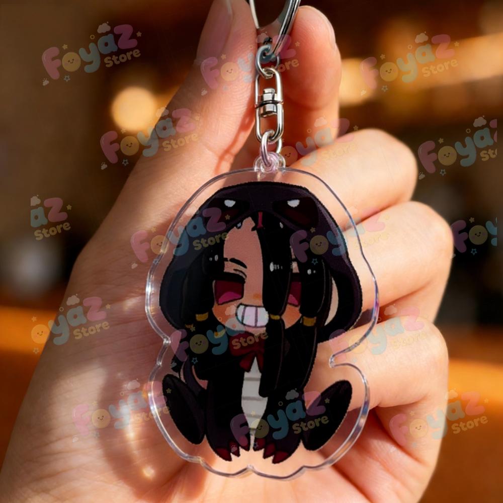

Cute Gachiakuta Anime Cartoon Keychain Accessories Bag Rudo Enjin Manga Keyrings Jewelry Fans Gifts