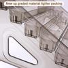 Multifunction Acrylic Desk Organizer DIY Pen Storage with Spacious Compartments for Office and School