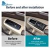 Real Soft Carbon Fiber LHD RHD Car Car Window Lift Panel Sticker Trim Accessories For Chrysler 300 300C 2011 2012 2013 2014