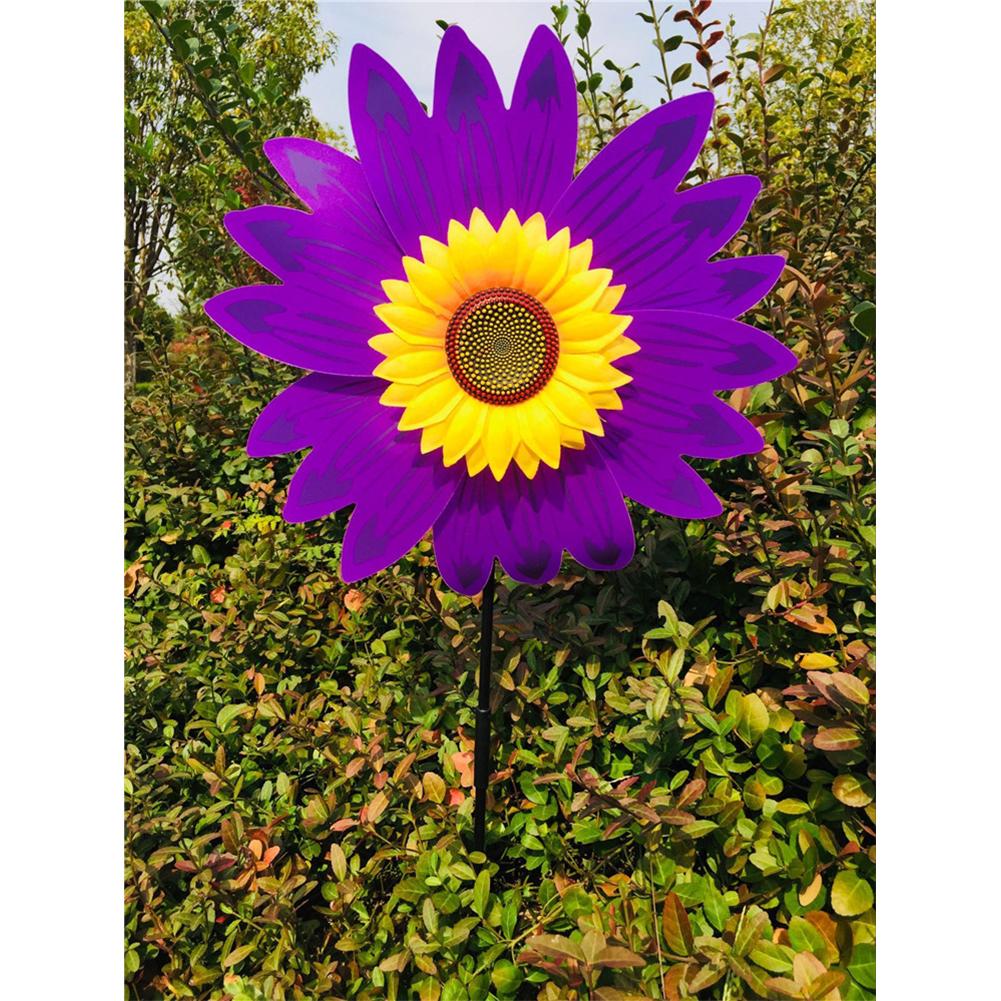 Sunflower Windmill Wind  for Lawn Garden Party Decoration