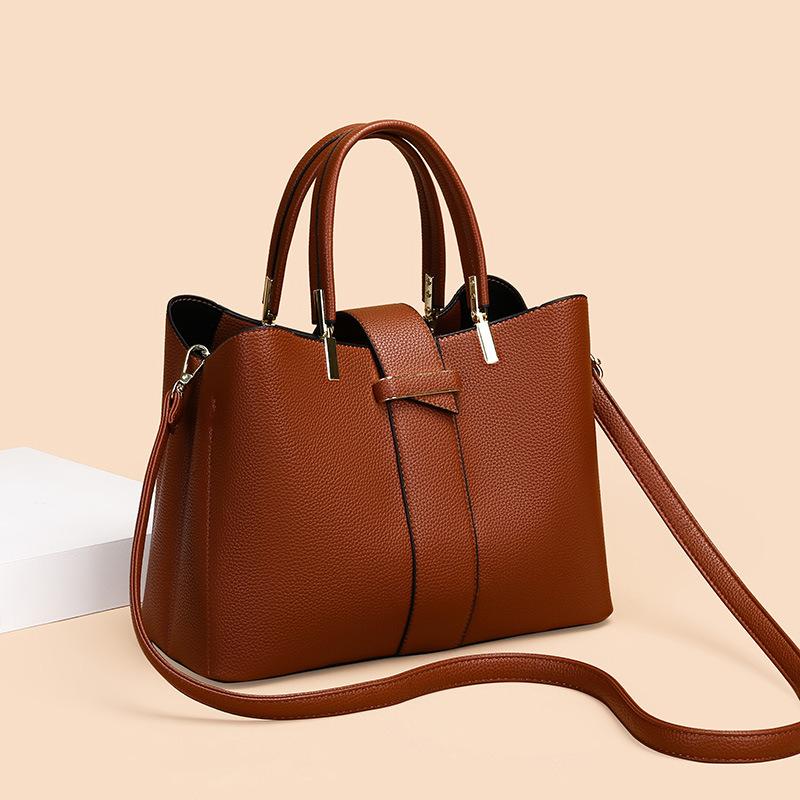 Tas dames herfst nieuw dames kind en moeder schoudertas eenvoudig mode retro draagbaar messenger damestas