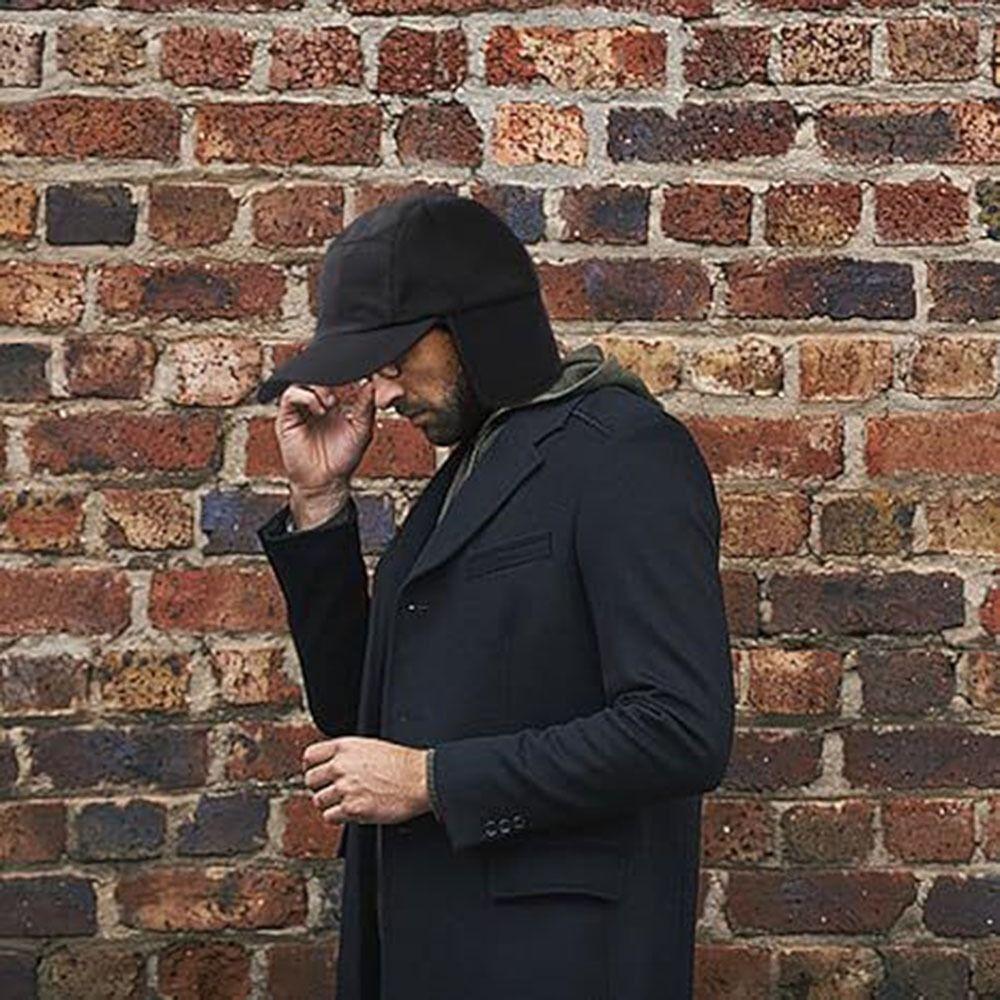 Warm Winter Baseball Cap Polar Fleece Hiking Bonnets Casual Earmuffs Hat for Men  For Autumn Winter