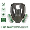 6800 Anti-Fog Gas Mask, Industrial Paint, Spray, Vaccination, Safety, Work, Dust Filter, Full Face Protection with Formaldehyde