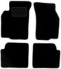 Schwarze Velours-Fußmatten für: Mitsubishi Colt V (CJ0) Fließheck (1996-2003)