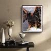 5D DIY Diamond Painting "Eagle Sunset" Embroidery Cross Stitch 5D Home Decor