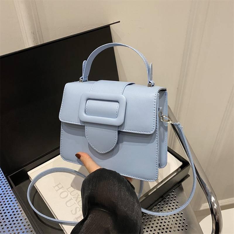 Trendy Simple Versatile Handbag Small Square Bag For Women 2024 Summer Fashion Shoulder Crossbody Bag