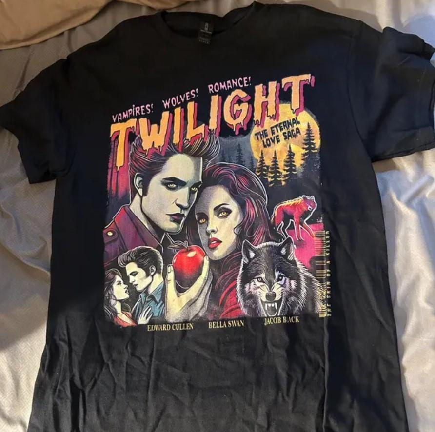 Retro Vintage Twilight Shirt Twilight Fans Homage T-shirt Gift For Book Lover S