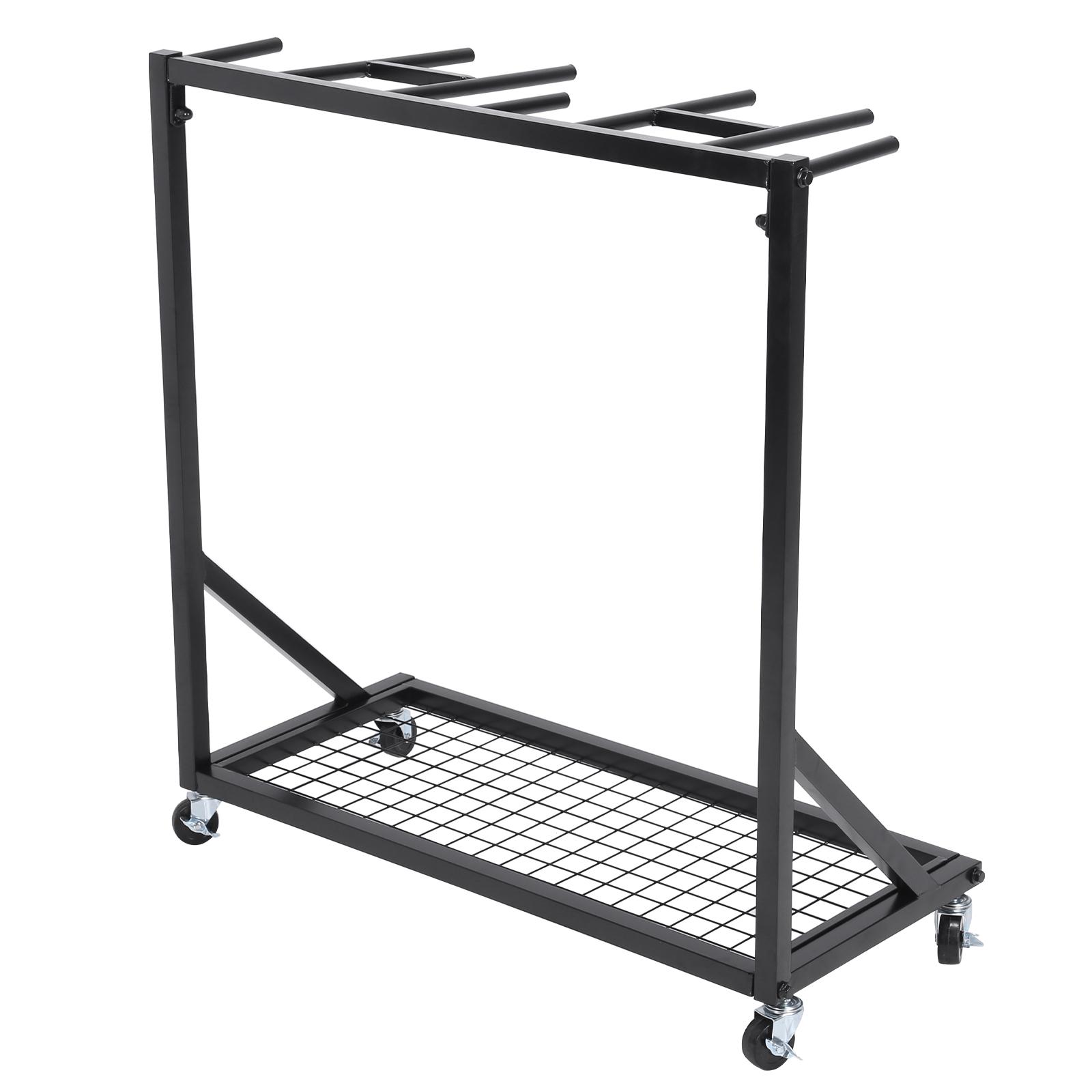 Portable Tennis Racket Storage 80x35x80cm Rolling Sports Gear Organizer Multi Functional Utility Cart for Court Training