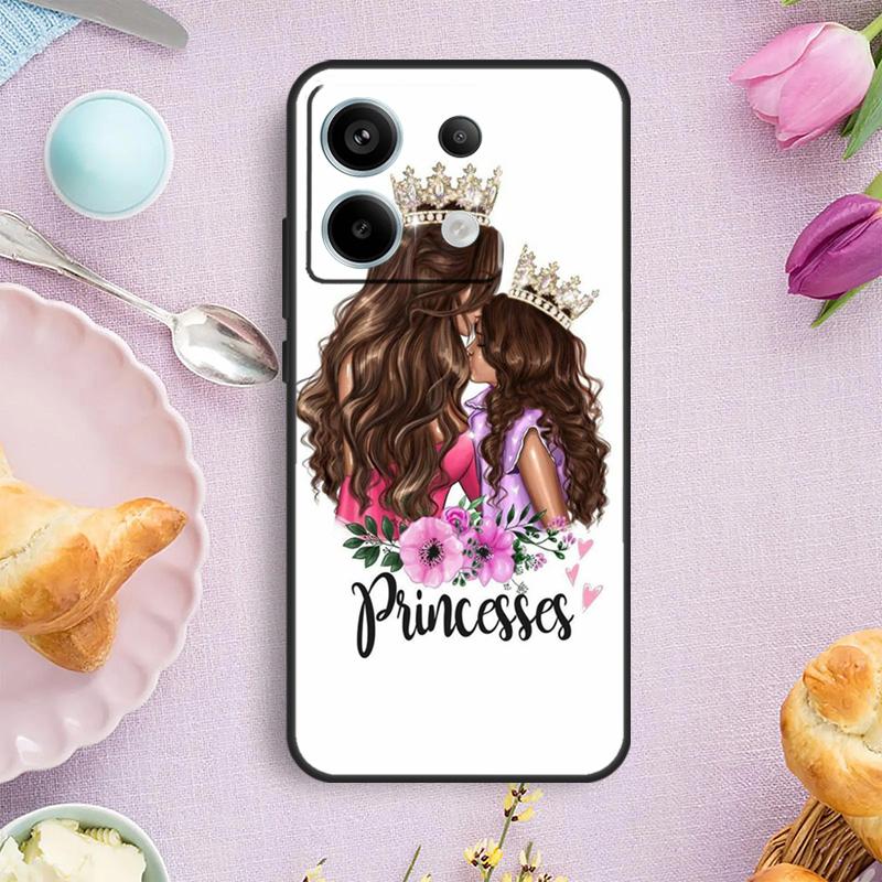 Baby Mom Girl Queen Case For Xiaomi Redmi Note 15 Pro Plus 10 11 12 13 14 Pro Cover For Redmi 14C 15C 12C 10C 13C