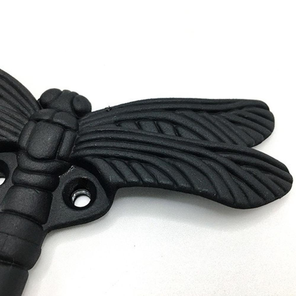 Retro Wall Hooks for Coats Door Decor Dragonfly Key Hanger Dragonfly Clothes Hook  for Hanging Hat