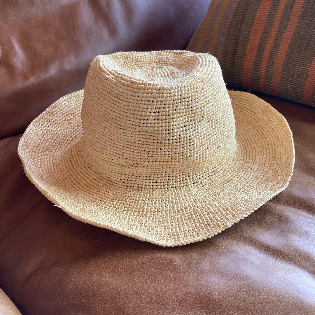 Used KIJIMA TAKAYUKI straw hat straw hat