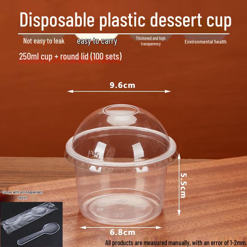 Homeglen Disposable Dessert Cups