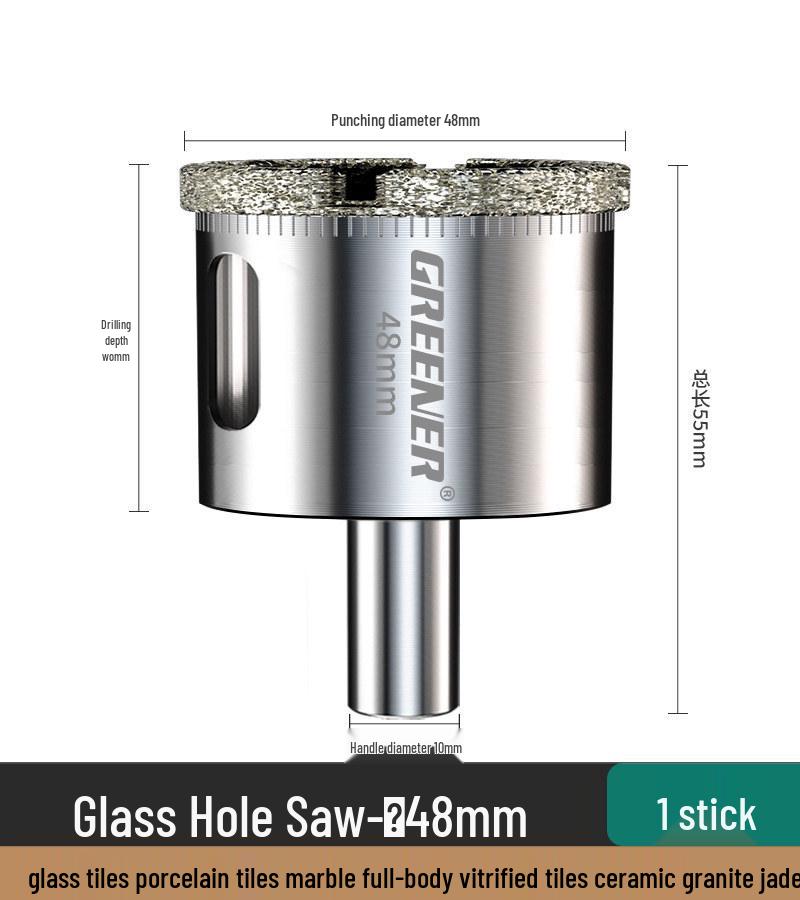 Green Forest Diamond Drill Bit for Tiles, Glass & Marble