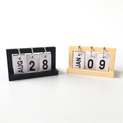 Calendrier de bureau miniature de simulation, calendrier tournant les pages, créatif, chambre à coucher, salon, modèle OB1, petit Bova Creative