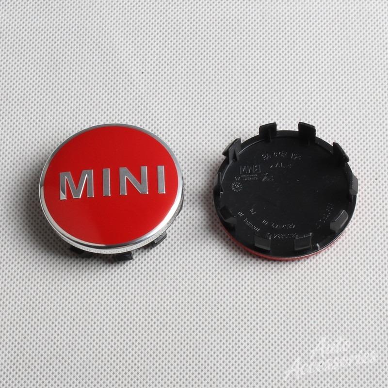 4pcs 56mm Car Wheel Center Hub Caps Stickers For MINI Cooper Works JCW One F54 F55 F56 F57 F60 F61 Emblem Modified Accessories