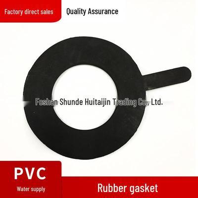 Lesso White PVC Water Pipe Fittings Flange Rubber Gasket