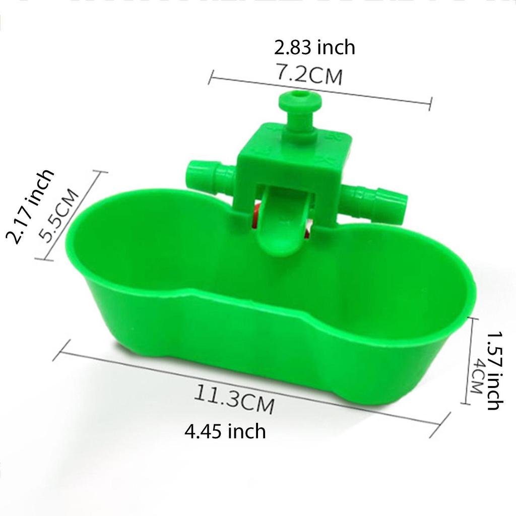 10 Pieces Chicken Waterer Poultry Waterer for Goose Ducks Poultry Supplies