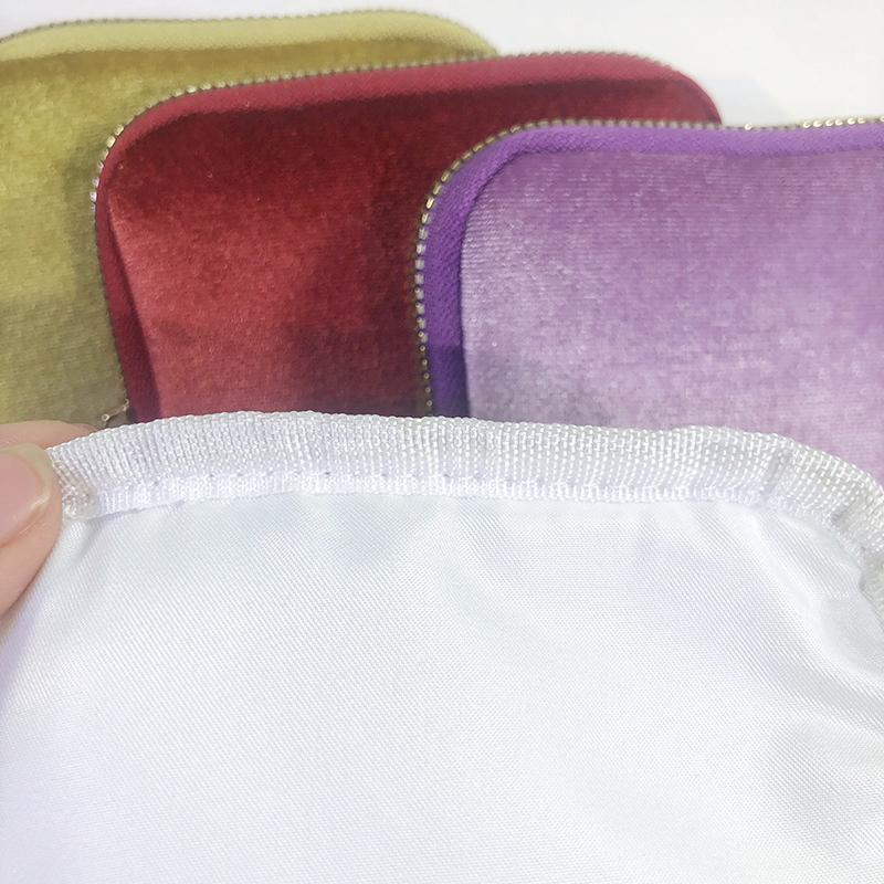 1 portable jewelry multi-layer collection lightweight luxury zipper storage bag with multiple compartments 14 * 12.5 * 3.5cm