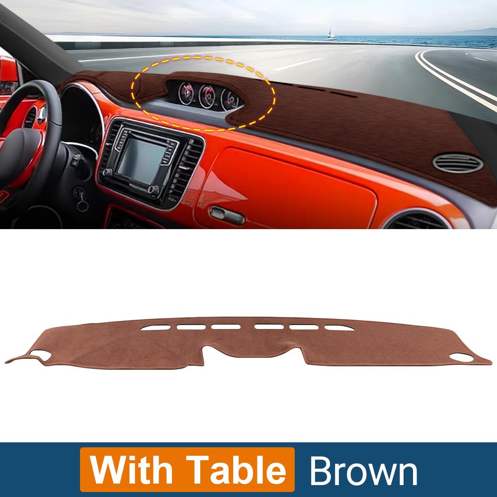 For Volkswagen VW New Beetle 2012 2013 2014 2015 2016 2017 2018 Car Dashboard Sun Shade Cover Non-slip Pad Accessories