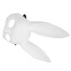 Halloween Bunny Mask Half Face Adorable Rabbit Cosplay Mask Accessory for Party Supplies