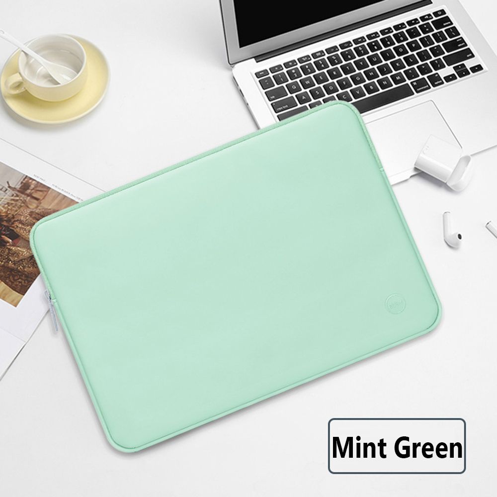 mint green laptop case