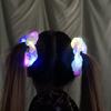 20pcs Light Up Hairband LED Glowing Scrunchy Girl Women Hair Tie Birthday Wedding Party Favors Supplies Hair Accessories
