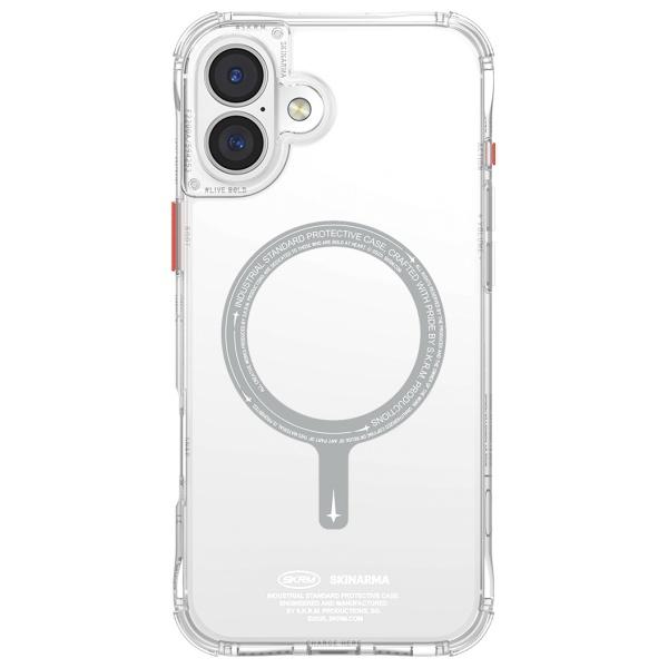 Skinarma Etui Saido Iphone 16 6.1       Magnetic Charging Przezroczysty/Clear