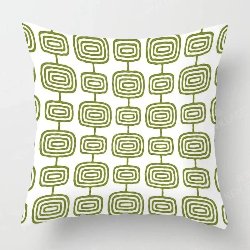 Nordic Fall Home Decor Autumn Throw Pillow Case Sofa Cushion Cover Modern