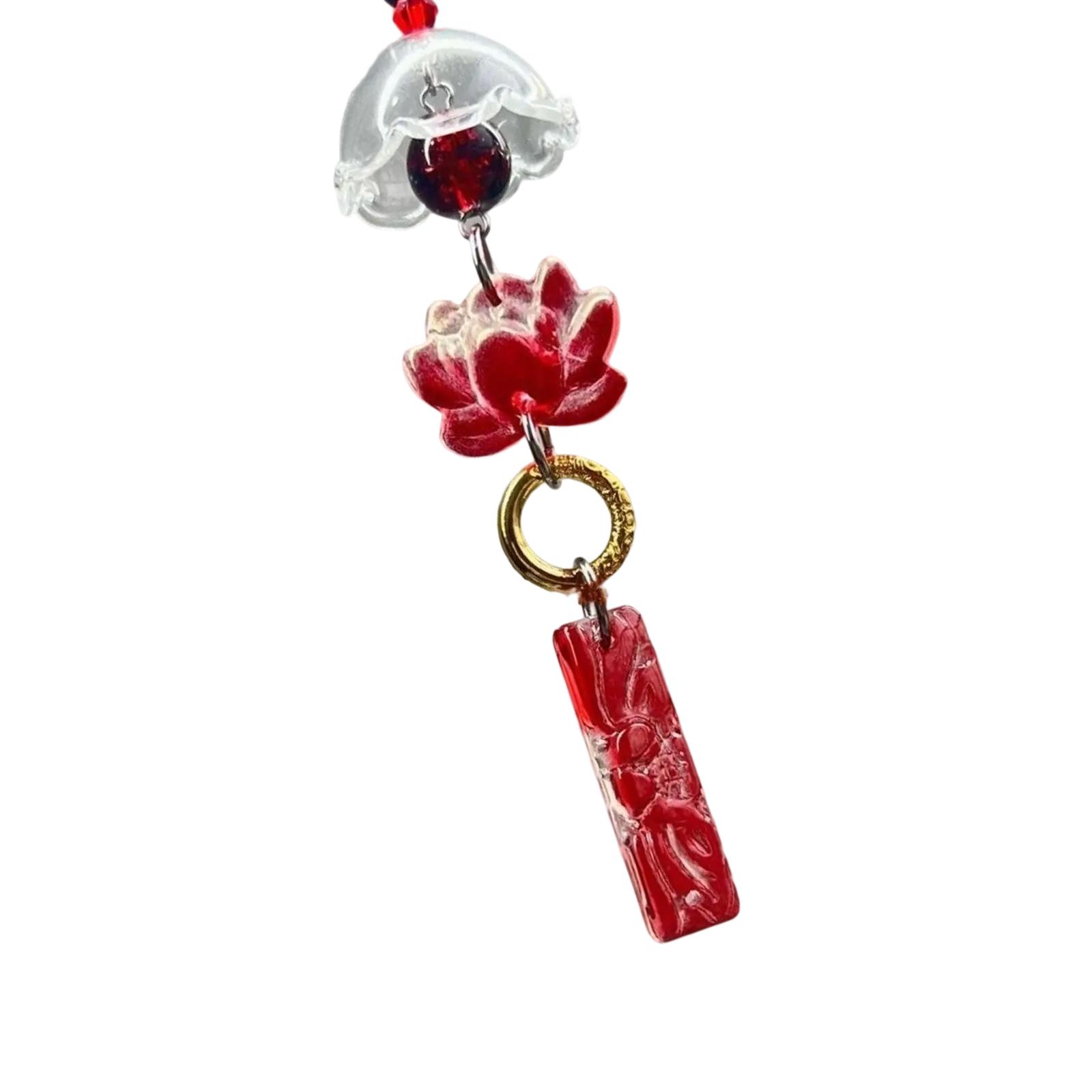 

Handmade Beaded Phone Charm Strap Showcasing Unique Design And Style Phone Lanyard For Fashionable Mobile Accessories T2