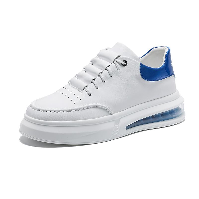 New men's platform white shoes lazy foot cover tide shoes Internet celebrity air cushion little white men's shoes live stream shake fast spot