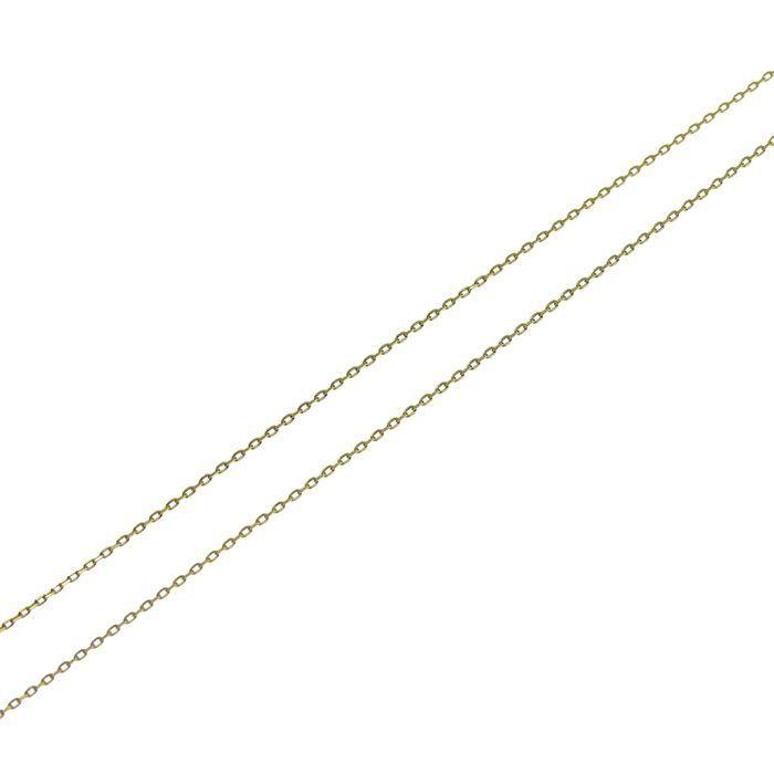 Used STAR JEWERLY Star Jewelry Heart Motif Diamond Necklace K18YG 750 Yellow Gold Diamond 0.06ct 37cm Necklace with Adjuster 1.0g Accessories Ladies