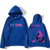 TV Girl Hoodeds With Hooded Harajuku Casual Retro Sweatshirt for Autumn/Winter Fleece Clothing Sudaderas Hoody