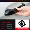 4x Black For BMW 5 7 Series F10 F11 F07 F01 F02 External Door Handle Panel Cover