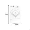 Baseball Dry Erase Board Training Equipment Coaches Gift Double Sided Coaching Accessories